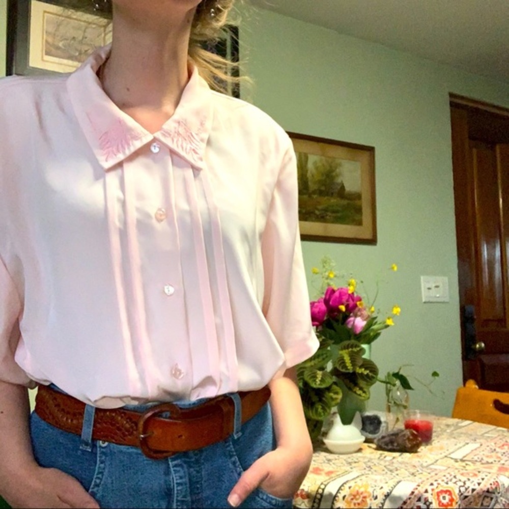 Vintage Embroidered Blouse